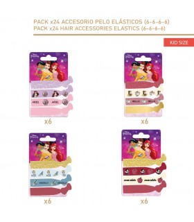 ACCESORIOS PELO ELÁSTICOS (PRINCESS)