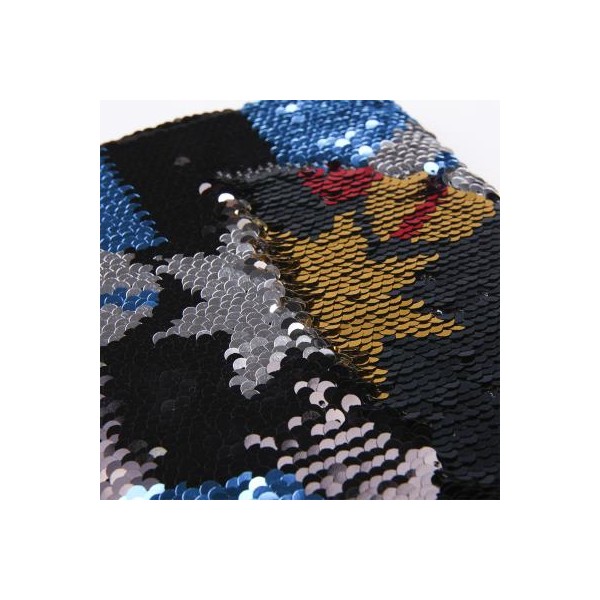 CUADERNO PREMIUM LENTEJUELAS CAPTAIN MARVEL