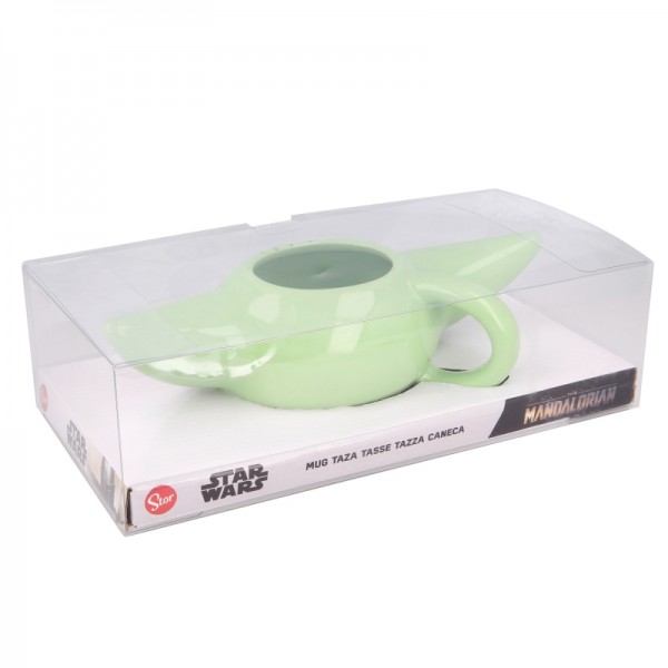 TAZA CERAMICA 3D 370 ML | EN CAJA REGALO THE CHILD MANDALORIAN