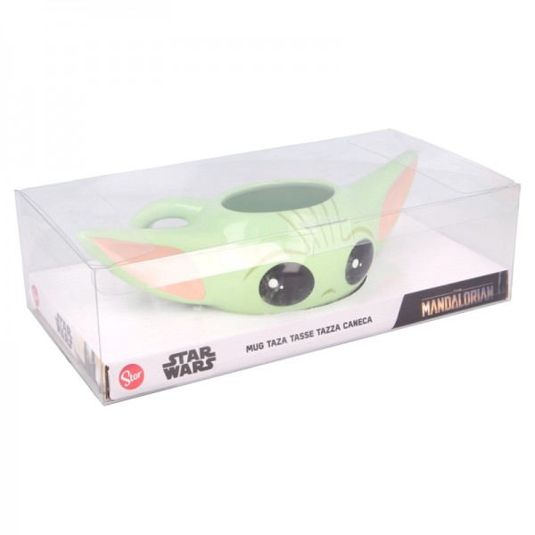 TAZA CERAMICA 3D 370 ML | EN CAJA REGALO THE CHILD MANDALORIAN