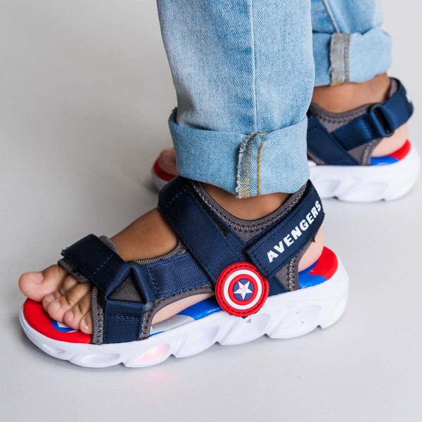 SANDALIAS TRAVESÍA/DEPORTIVAS TÉCNICA AVENGERS CAPITAN AMERICA, MAGIC DISNEY