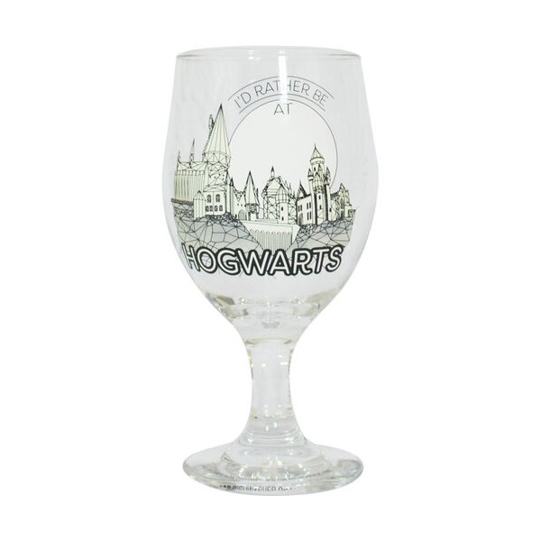 Copa Cristal Hogwarts Harry Potter cambio color 400ml