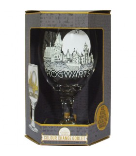 Copa Cristal Hogwarts Harry Potter cambio color 400ml, Magic Disney
