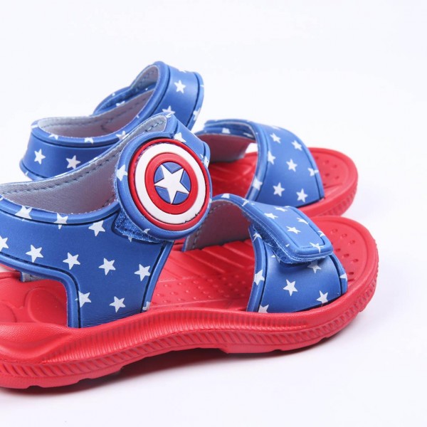 SANDALIAS PLAYA ESTAMPADO AVENGERS CAPITAN AMERICA