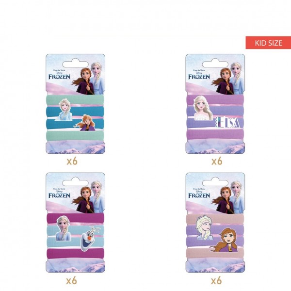 ACCESORIOS PELO ELÁSTICOS FROZEN