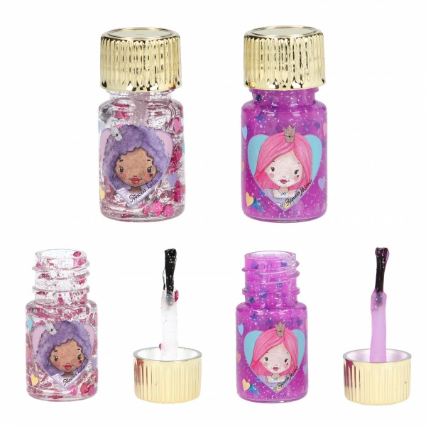 Princess Mimi set creativo pegamento de purpurina, Magic Disney