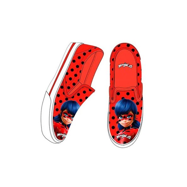 Zapatillas lona slip-on Ladybug