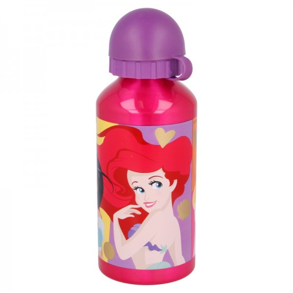 BOTELLA ALUMINIO 400 ML | DISNEY PRINCESS BRIGHT & BOLD