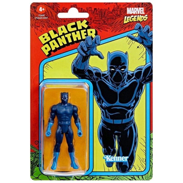 FIGURA RETRO BLACK PANTHER MARVEL 9,5 CM, MAGIC DISNEY