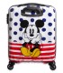 Maleta Mikey Blue Dots (4 ruedas) 65cm, Magic Disney