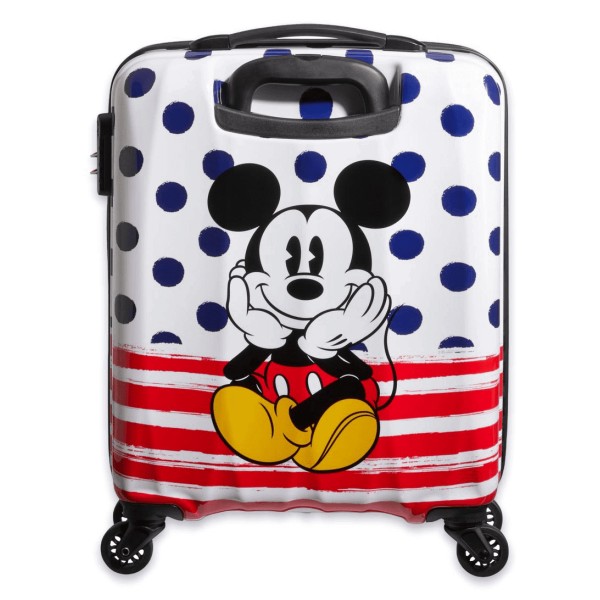 Maleta Mikey Blue Dots (4 ruedas) 65cm, Magic Disney