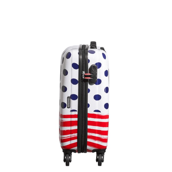 Maleta Mikey Blue Dots (4 ruedas) 65cm, Magic Disney