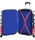 Maleta Minnie Blue Dots (4 ruedas) 65cm, Magic Disney