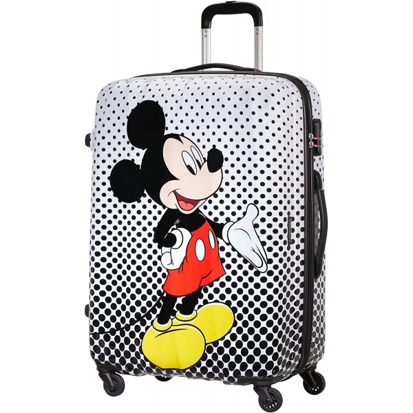 Maleta Mikey Mouse Polka Dot (4 ruedas) 75cm, Magic Disney
