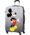 Maleta Mikey Mouse Polka Dot (4 ruedas) 75cm, Magic Disney
