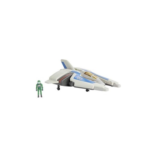 Disney Pixar Lightyear Hyperspeed Series XL-07 Spaceship with Mini Buzz Lightyear Figure, Magic Disney