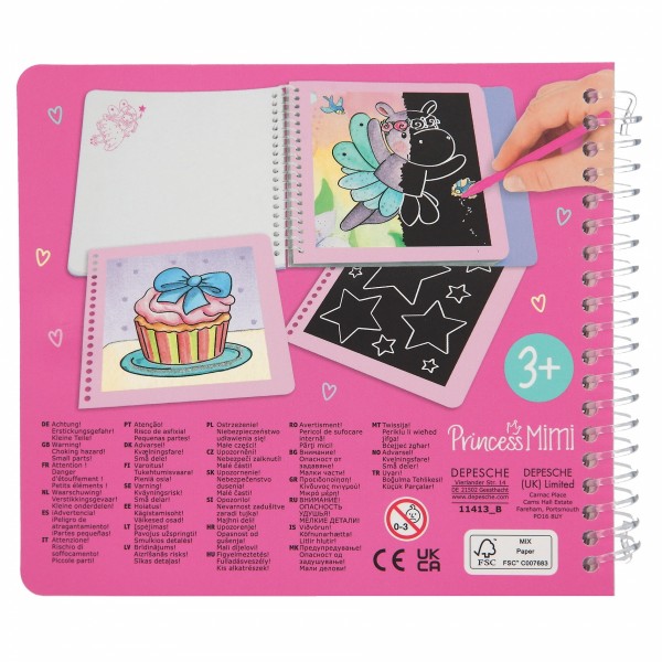 Princess Mimi Mini Magic-Scratch Book, Magic Disney