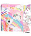 Ylvi libro de colorear con unicornio y lentejuelas, Magic Disney