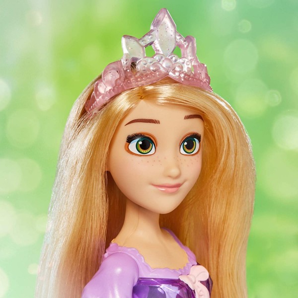 Disney Muñeca Rapunzel Brillo Real 30cm