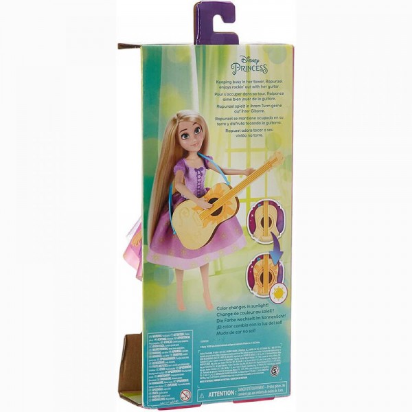 Rapunzel y su guitarra mágica