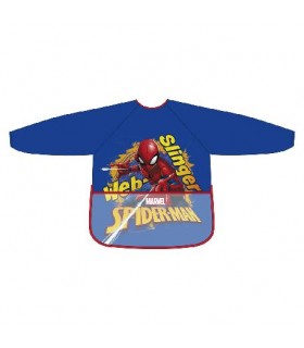 DELANTAL PVC SPIDERMAN CON MANGAS