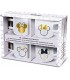 SET 4 TAZAS DE CRISTAL EXPRESSO MINNIE
