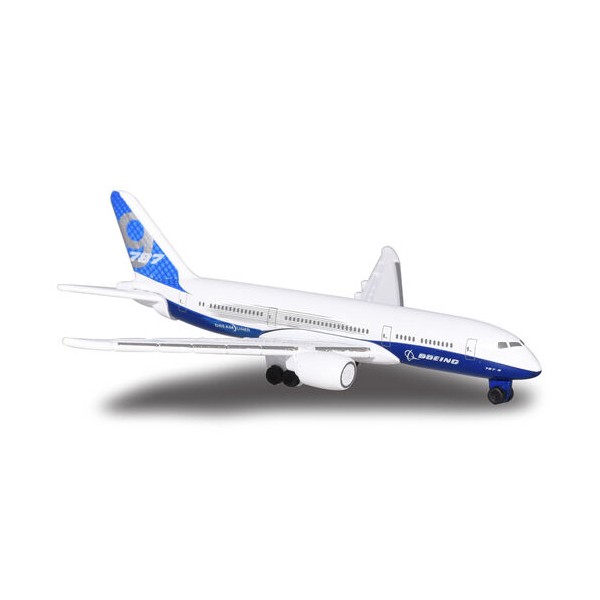 Avion pasajeros metal 7,5cm surtido 13cm