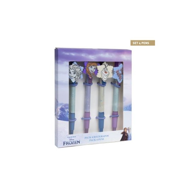 BOLÍGRAFO PACK X4 FROZEN II