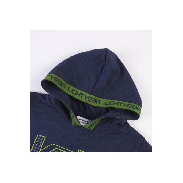SUDADERA CON CAPUCHA COTTON BRUSHED BUZZ LIGHTYEAR
