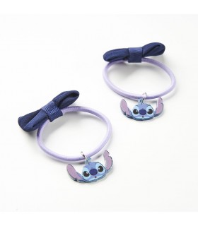 ACCESORIOS PELO ELÁSTICOS LAZO STITCH