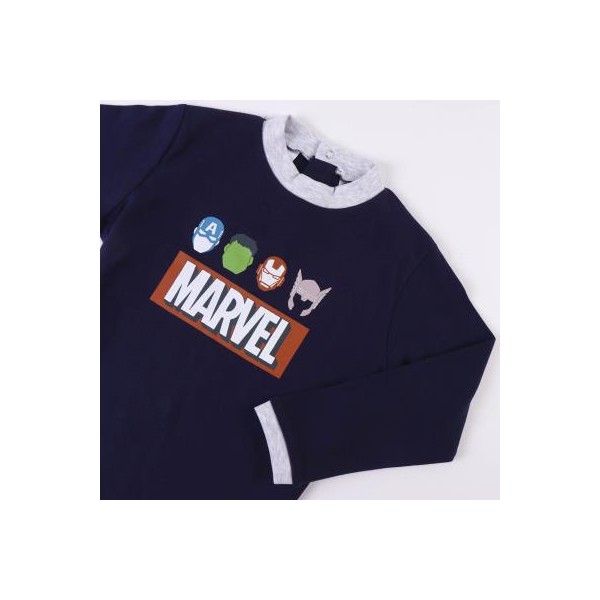 PIJAMA LARGO INTERLOCK MARVEL