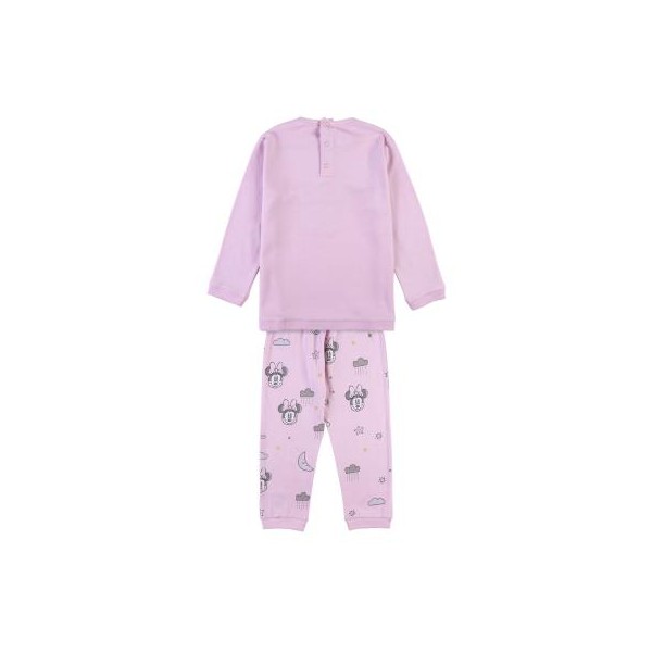 PIJAMA LARGO VELOUR COTTON MINNIE