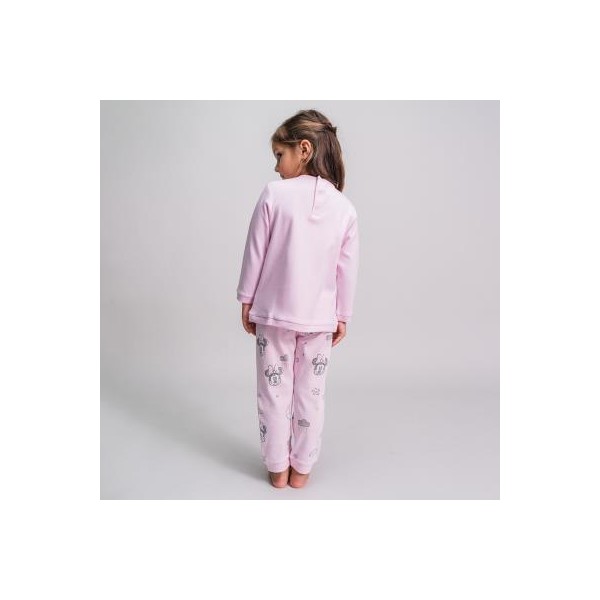 PIJAMA LARGO VELOUR COTTON MINNIE