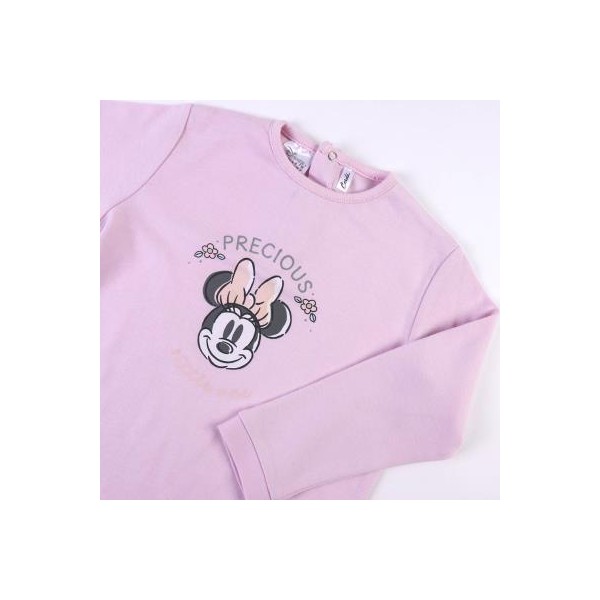 PIJAMA LARGO VELOUR COTTON MINNIE