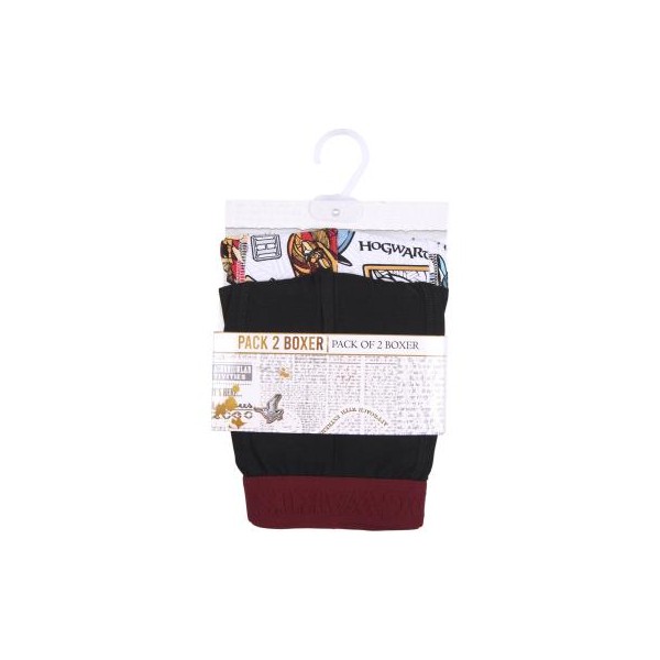 ROPA INTERIOR PACK BOXER 2 PIEZAS HARRY POTTER