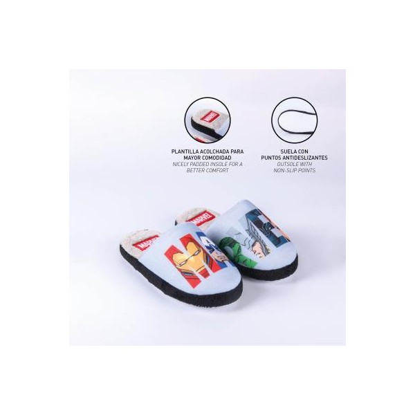 ZAPATILLAS DE CASA ABIERTA MARVEL