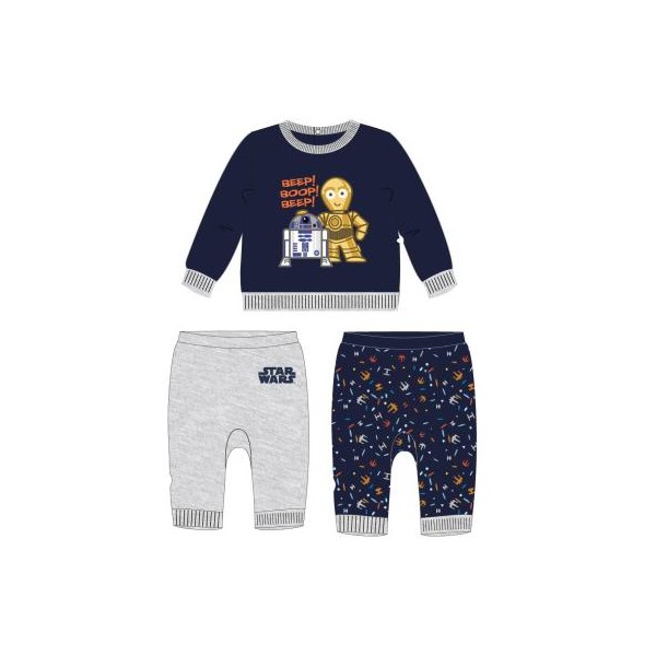 CHANDAL COTTON BRUSHED STAR WARS