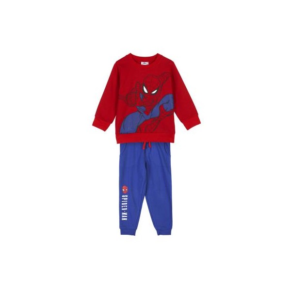 CHANDAL COTTON BRUSHED SPIDERMAN