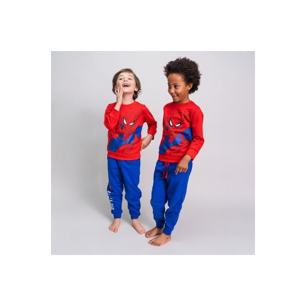 CHANDAL COTTON BRUSHED SPIDERMAN