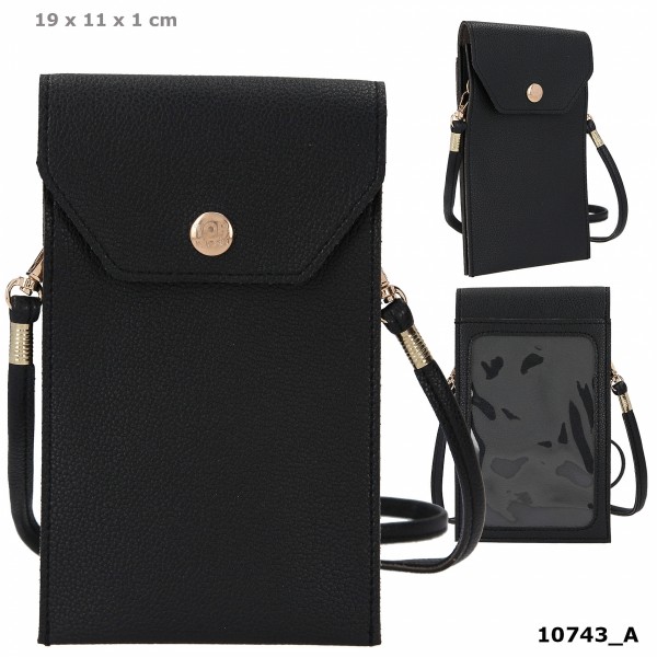 TOPModel bolso para el móvil negro