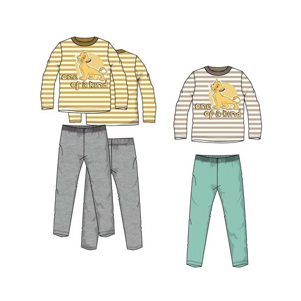 Pijama infantil largo Simba, Magic Disney