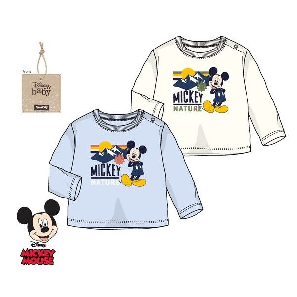 Camiseta BIO manga larga bebé, Magic Disney