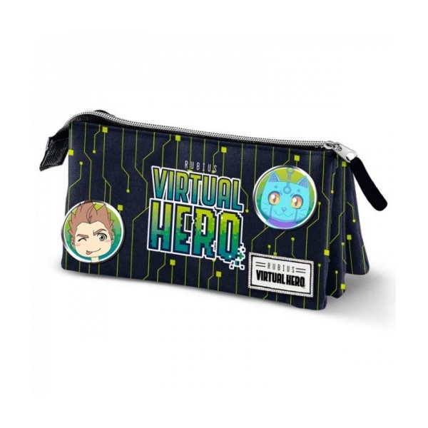 VIRTUAL HERO MULTICOLOR ESTUCHE PORTATODO TRIPLE HS OMG