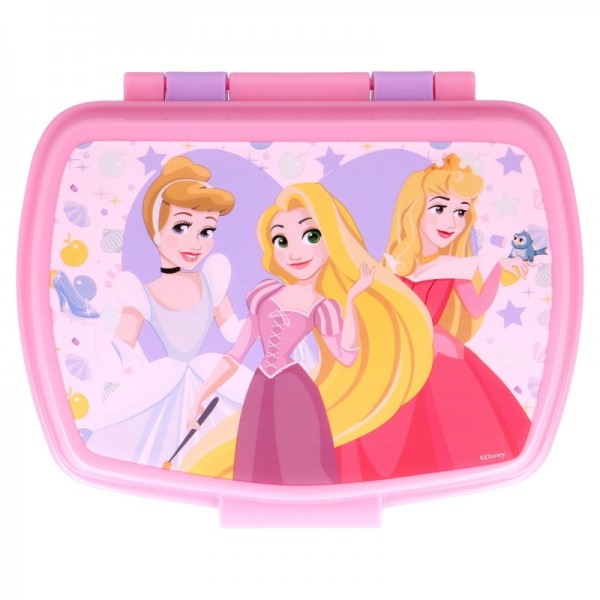 SANDWICHERA RECTANGULAR DISNEY PRINCESS TRUE