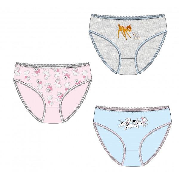 Caja 3 Slips Disney animals. Magic Disney