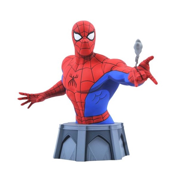 FIGURA BUSTO MARVEL SPIDER-MAN ANIMADO
