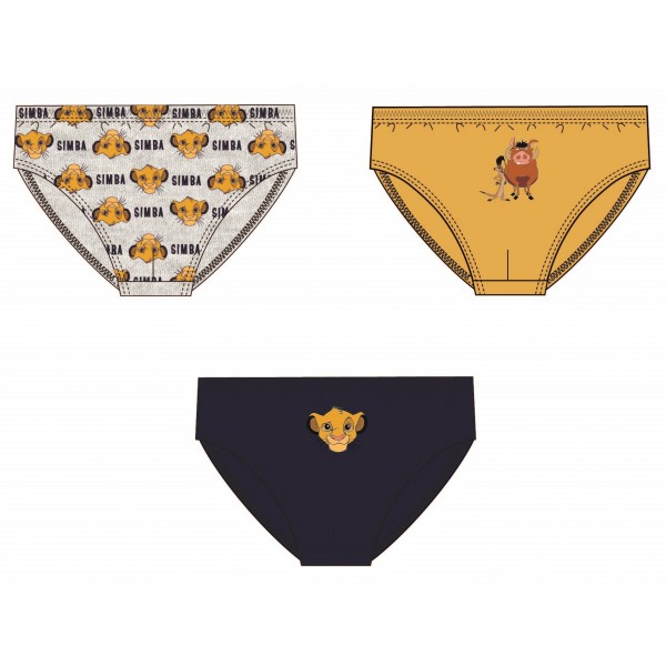 Caja 3 Slips infantiles Simba, Magic Disney