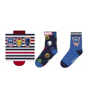 Pack 3 calcetines infantiles Avengers, Magic Disney