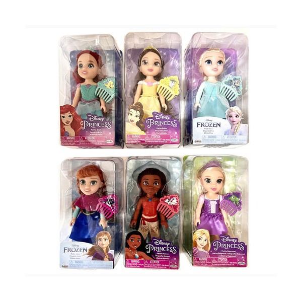 Muñeca Princesas Disney 15cm surtido