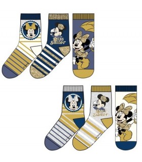 Pack 3 calcetines Minnie, Magic Disney.